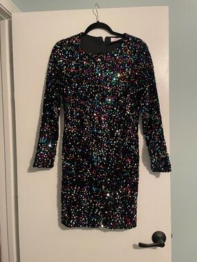 Mini Sequin Dress